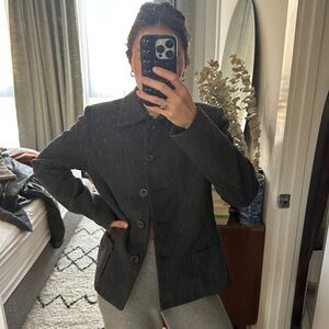 Vintage Harve Benard Dark Gray Blazer